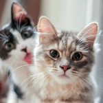 10 foto gatti lingua fuori